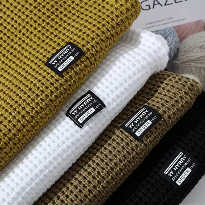 Men's Textured Knit Sweater