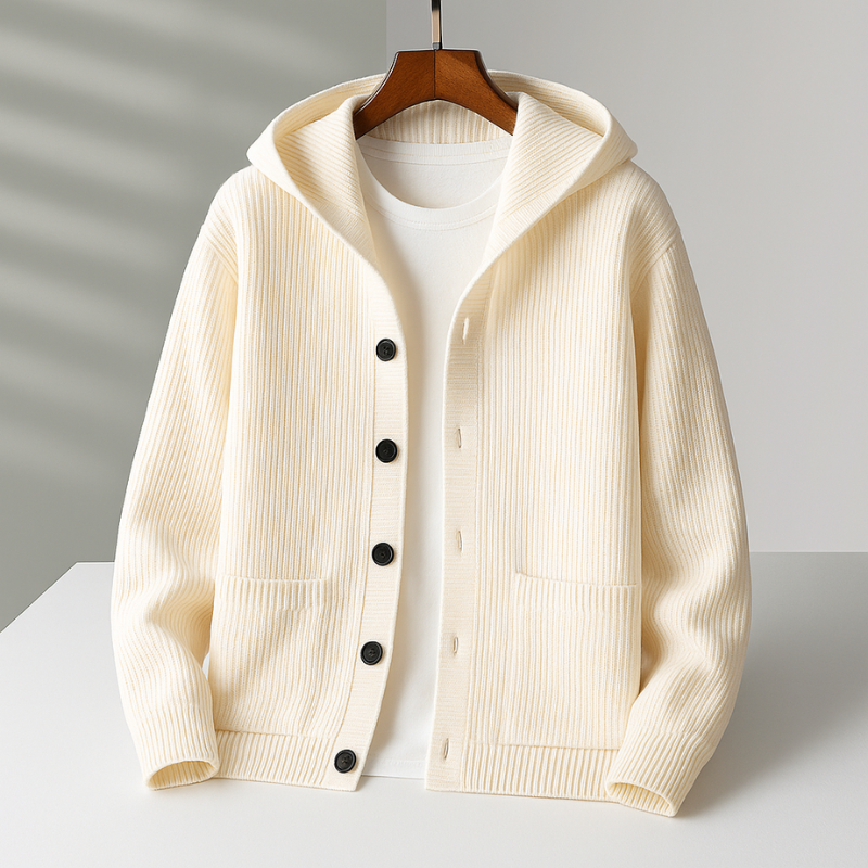 Men'S Wool Cardigan