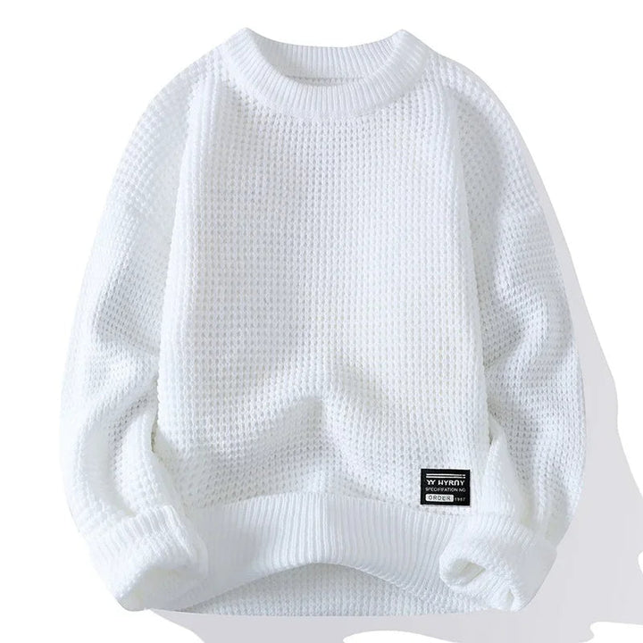 Men's Textured Knit Sweater