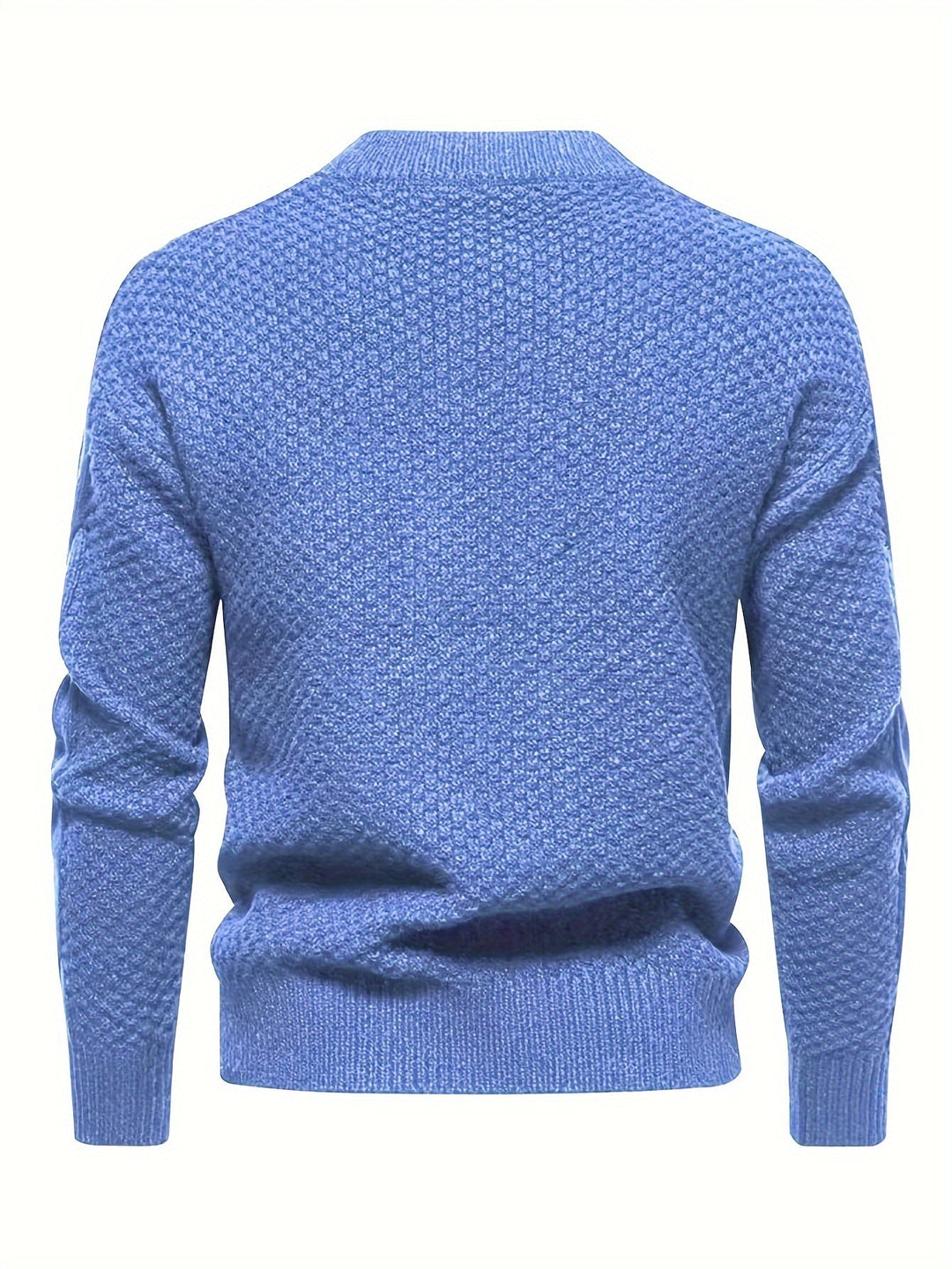 Men's Cable Knit Crew Neck Sweater