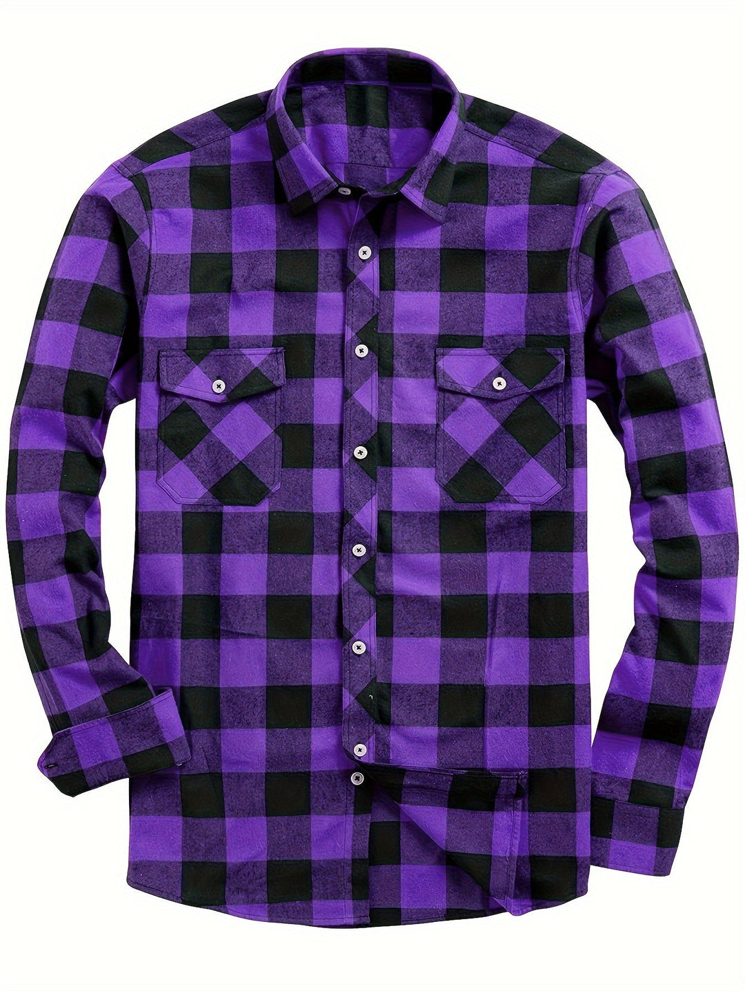 Men's Plaid Flannel Shirt