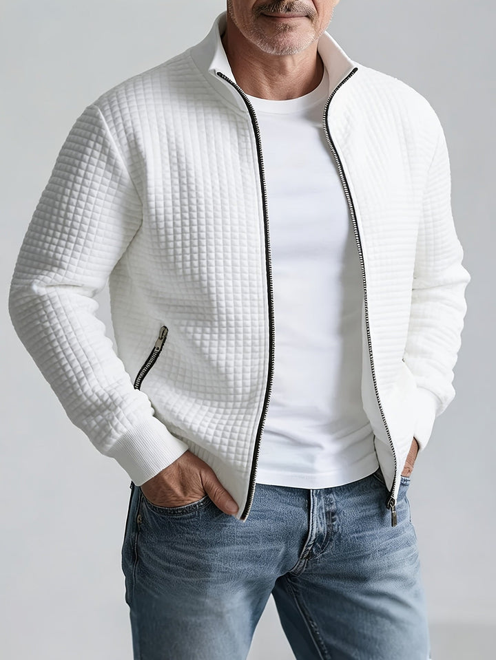Men's Waffle Knit Jacket