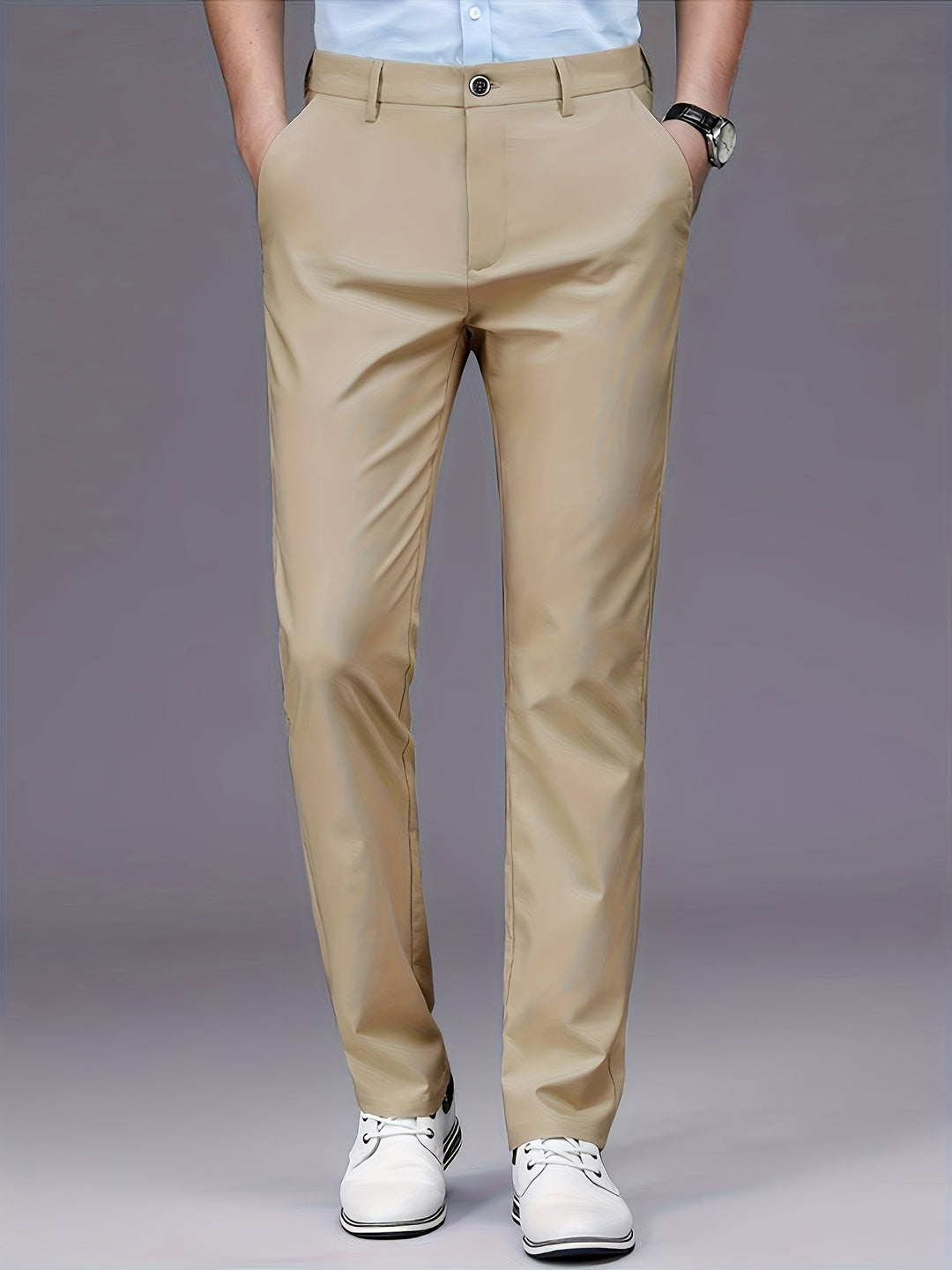 Men's Stretch Straight Leg Pants