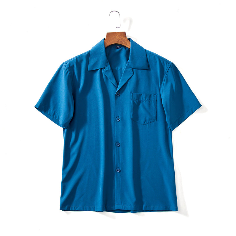 Men's Cuban Collar Summer Shirt