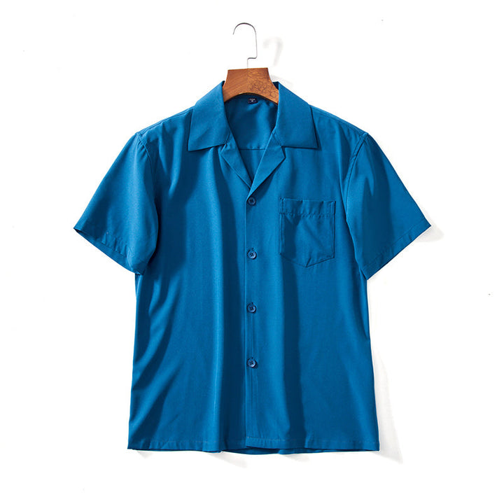Men's Cuban Collar Summer Shirt