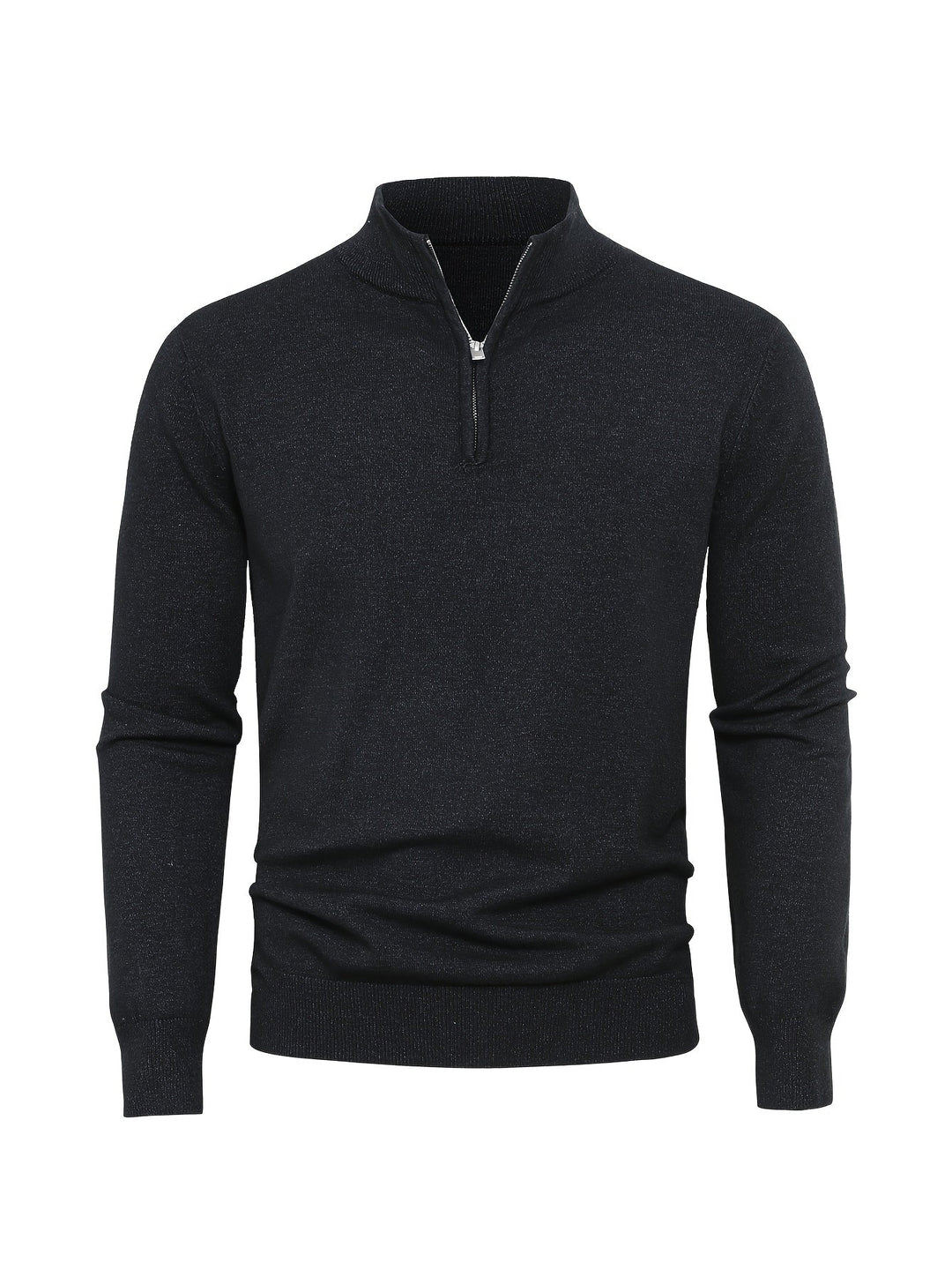 Men's Half Zip Knit Sweater