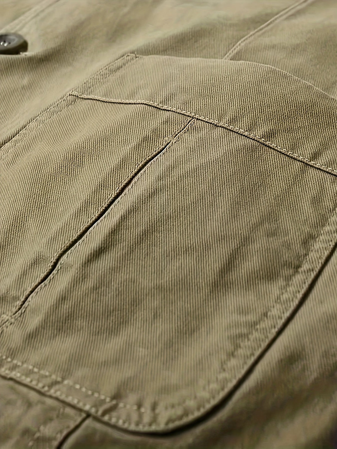 Men's Cotton Lapel Blazer