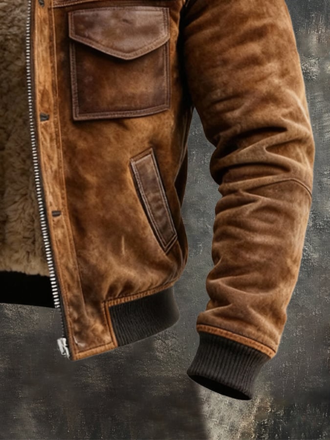 Men's Sherpa Lined Jacket