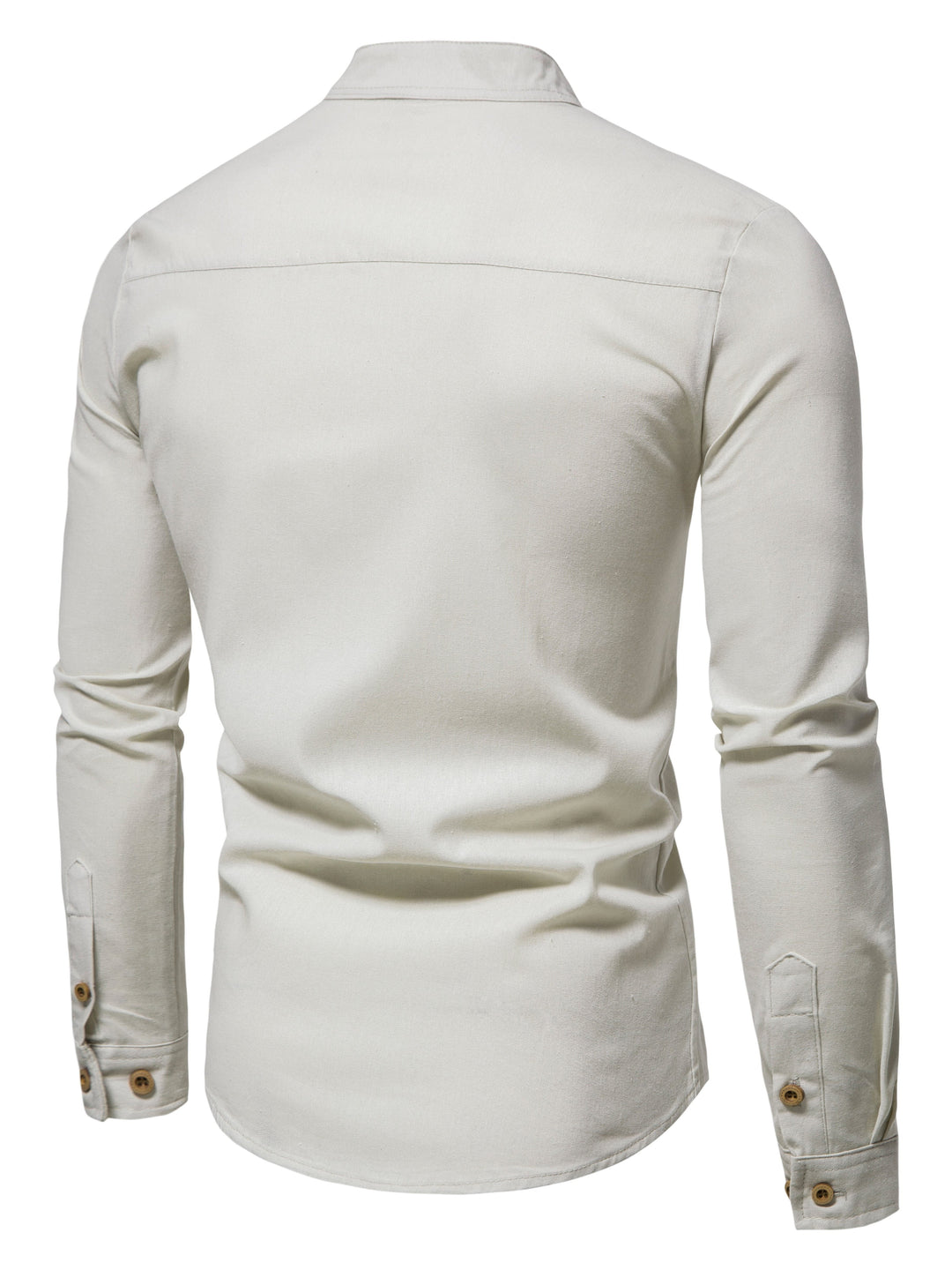 Men's Cotton Half Placket Shirt