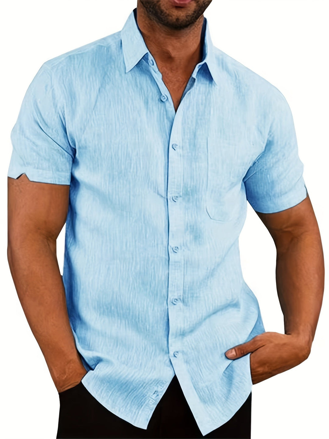 Men's Linen Cotton Shirt