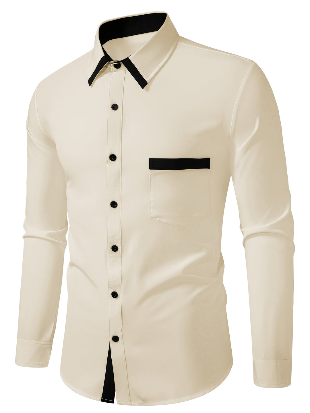 Men's Contrast Panel Shirt