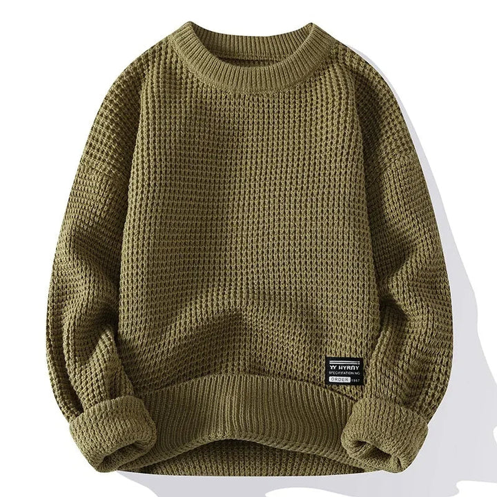 Men's Textured Knit PUllover