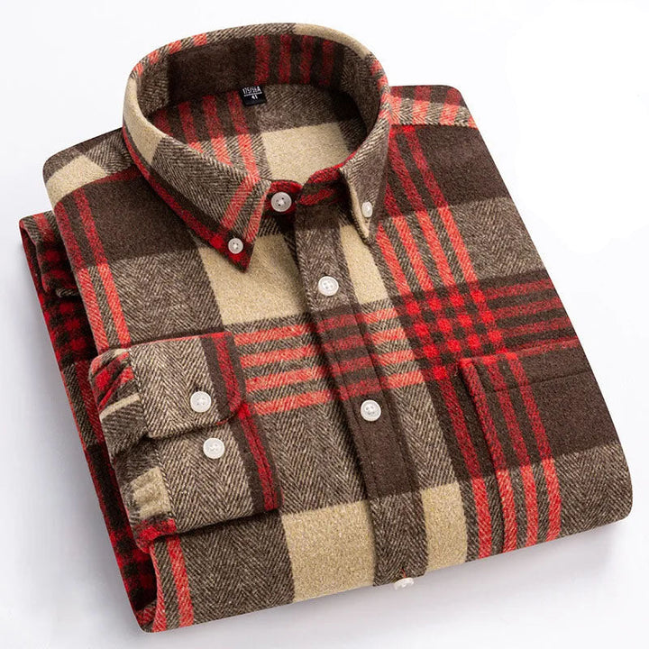 Men's Brushed Flannel Shirt