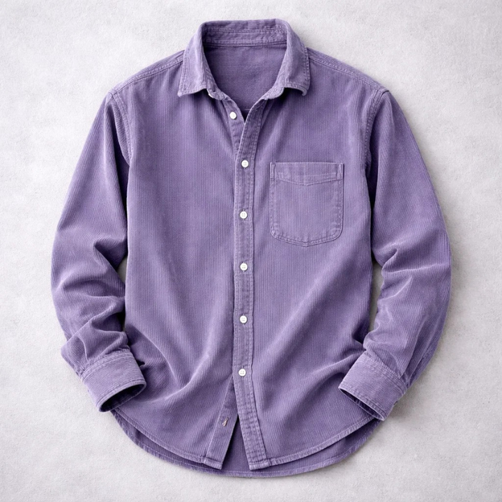 Men's Classic Elegant Corduroy Shirt