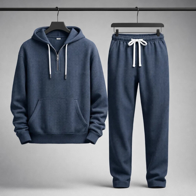 Men's Waffle Knit Set