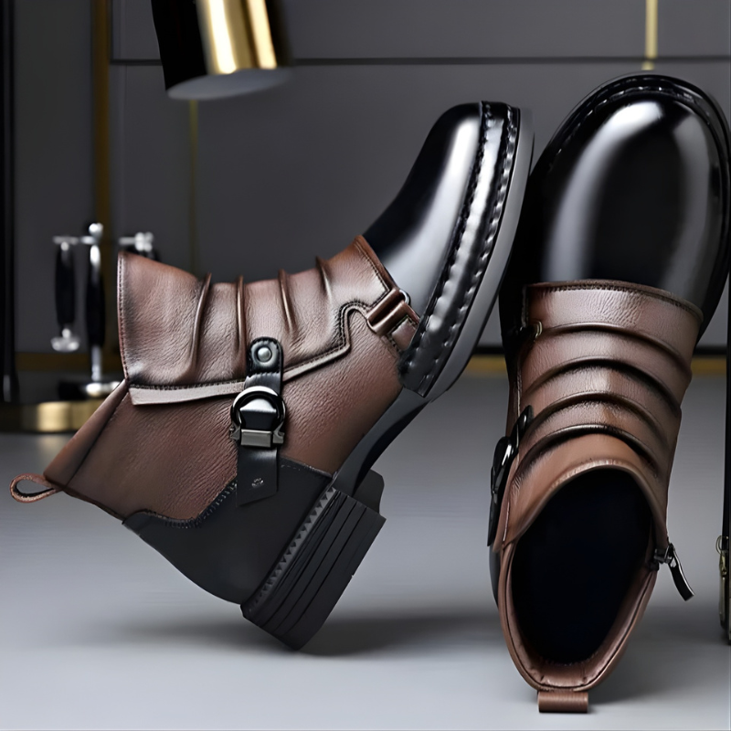 Men's Buckle Boots