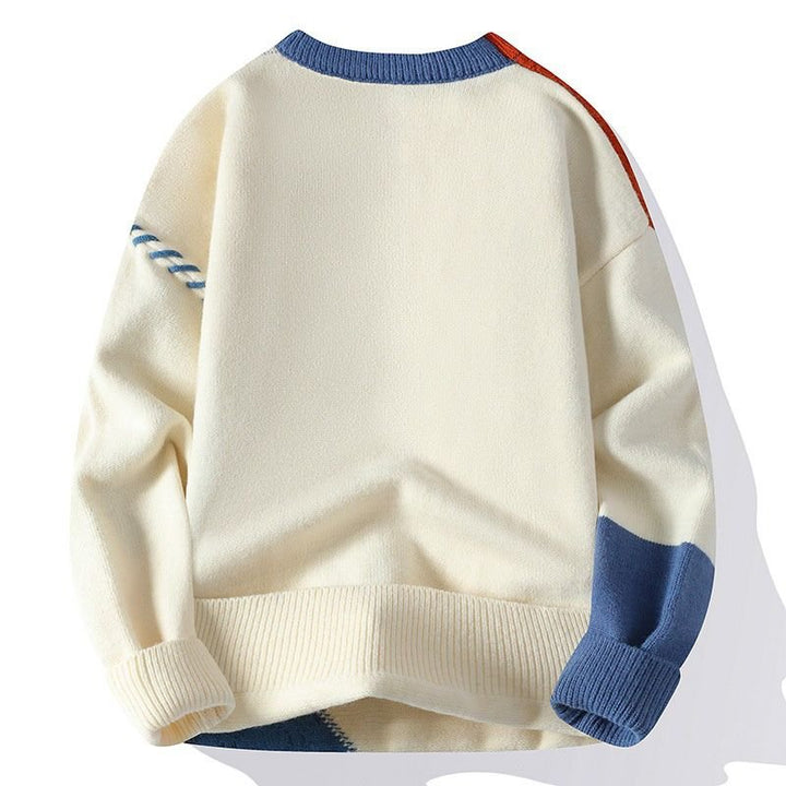 Blake Patch Knit Sweater