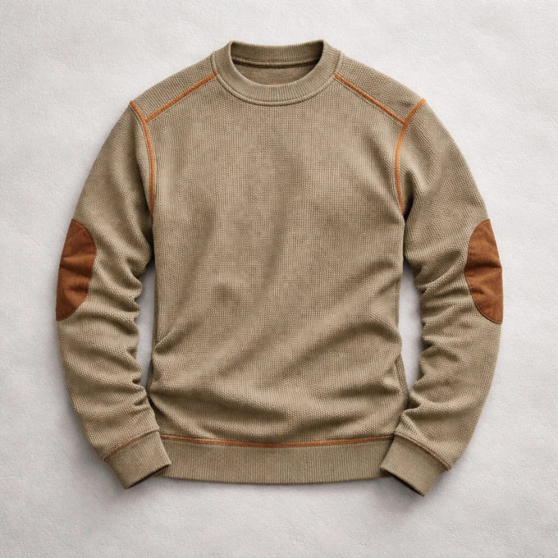 Men's Textured PUllover