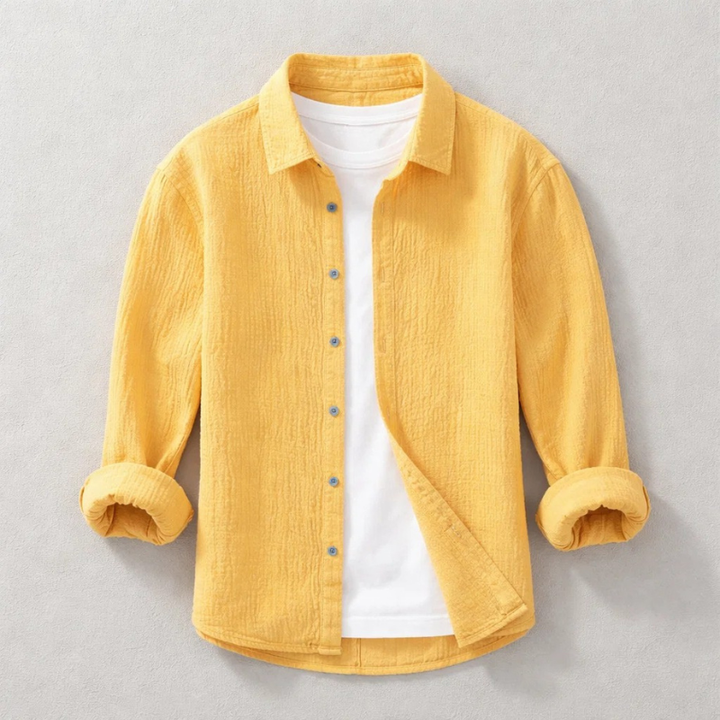 Men's Gauze Cotton Shirt
