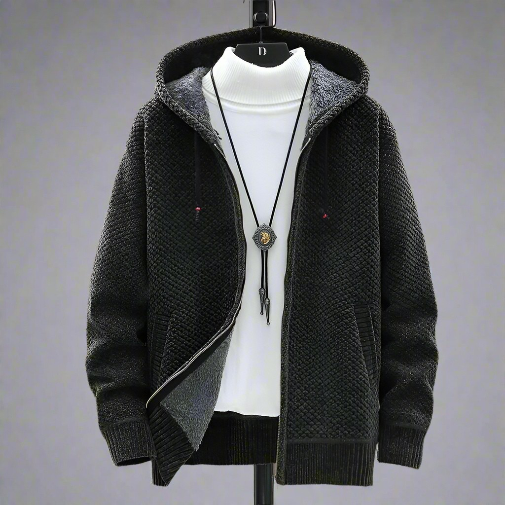 Men's Knitted Hoodie