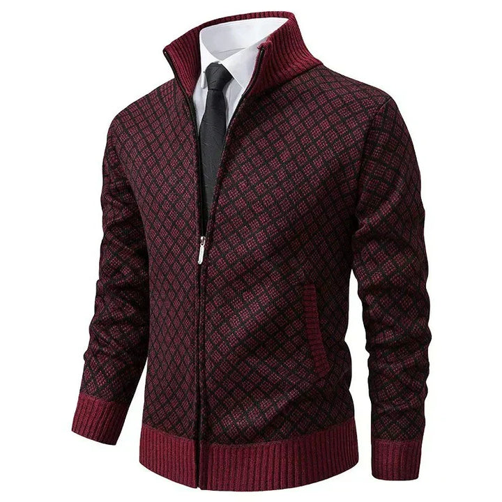 Men's Zip-Up Cardigan