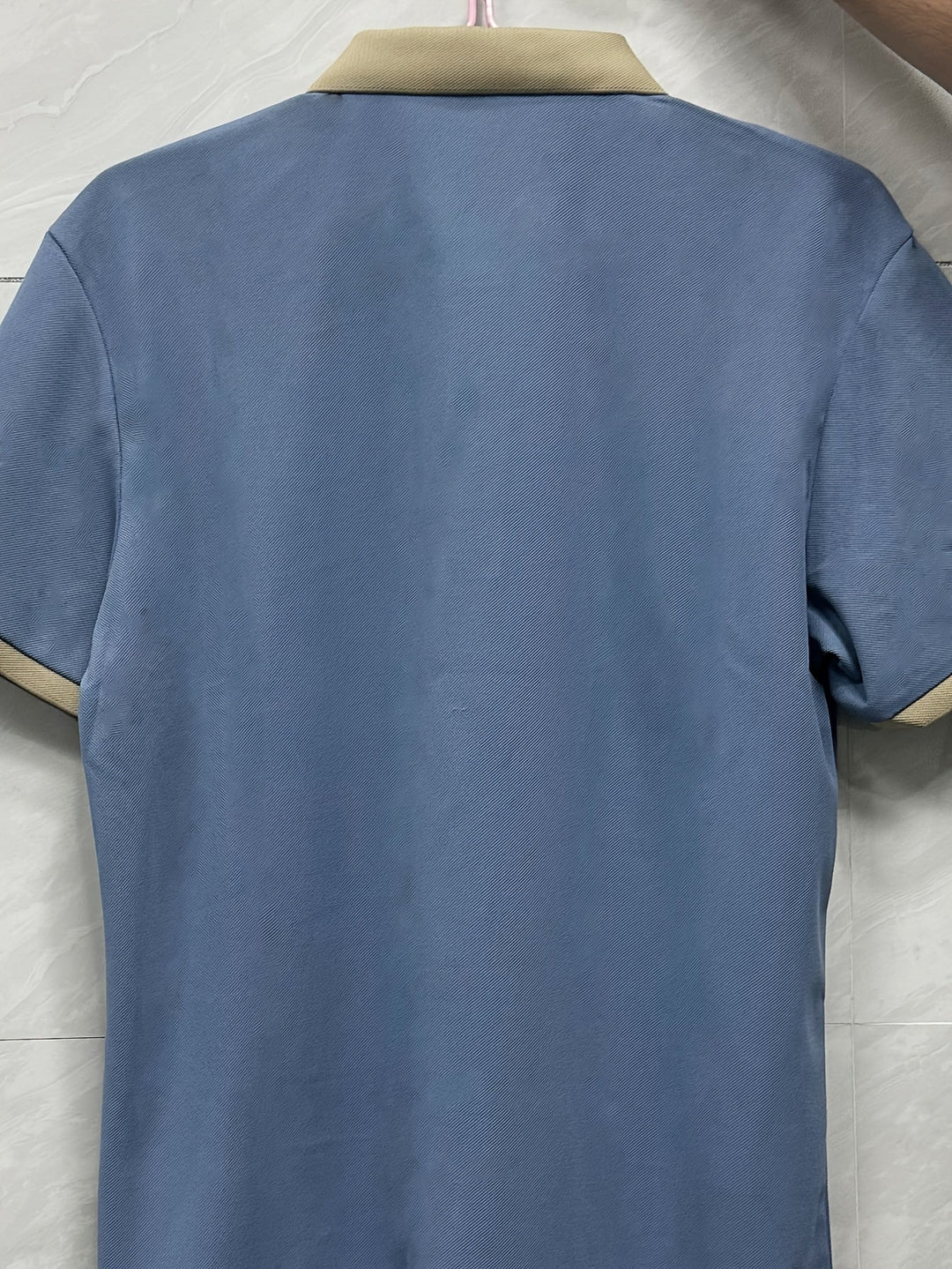 Men's Embroidered Lapel Shirt