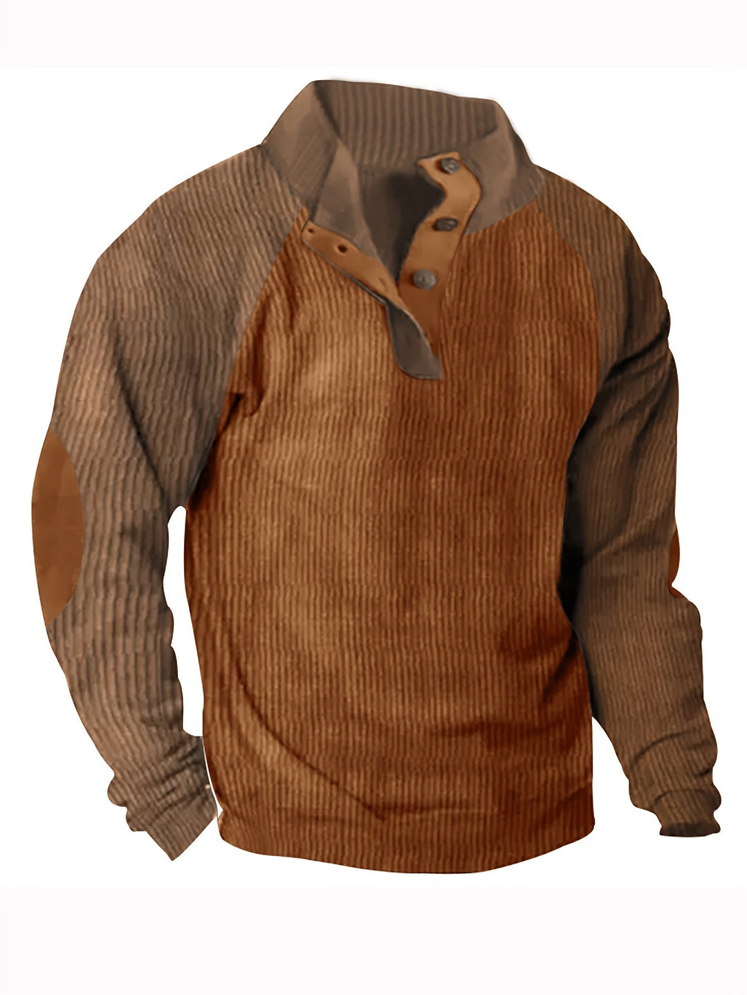 Men's Color Block Knit Shirt