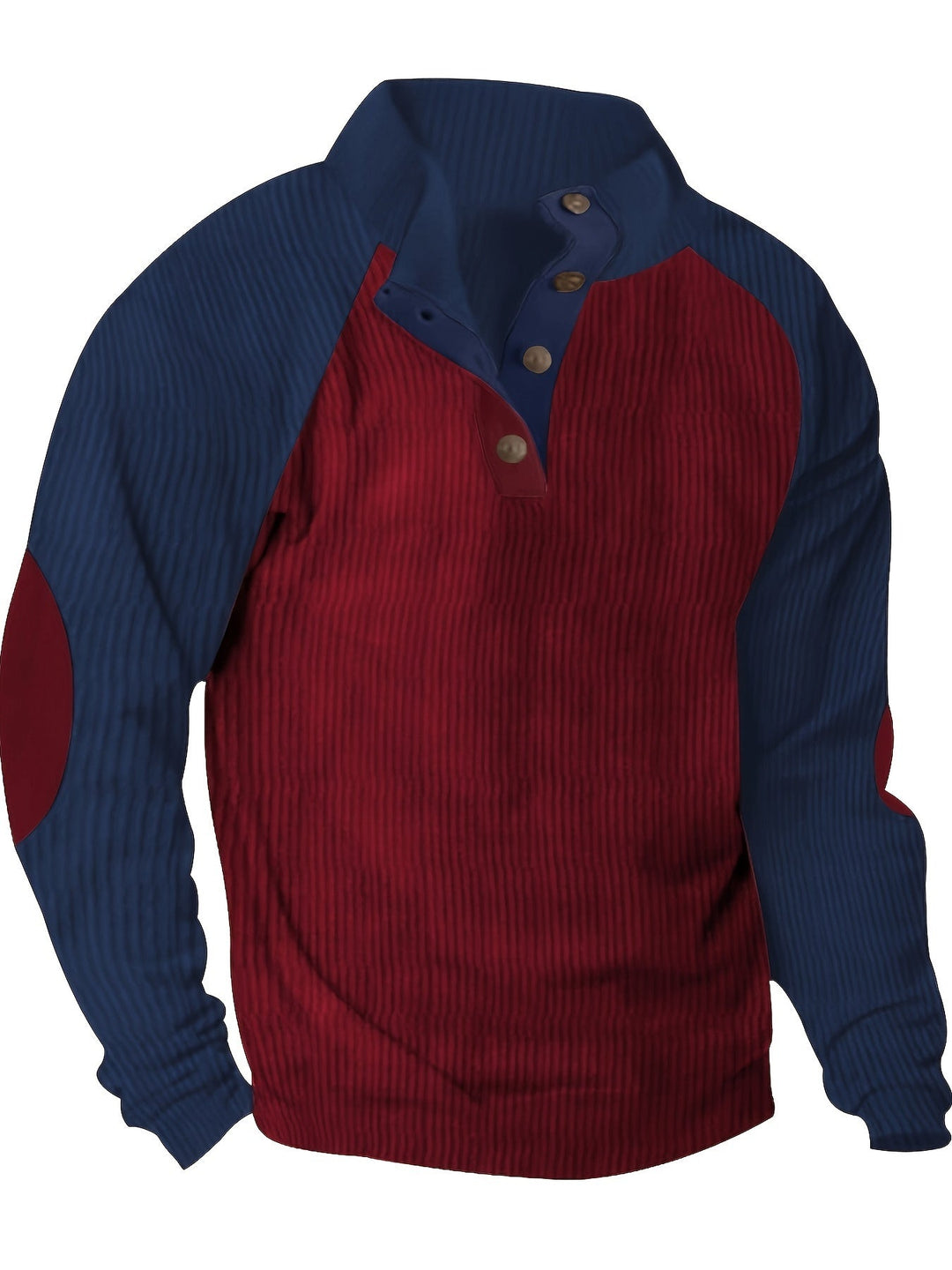 Men's Color Block Knit Shirt