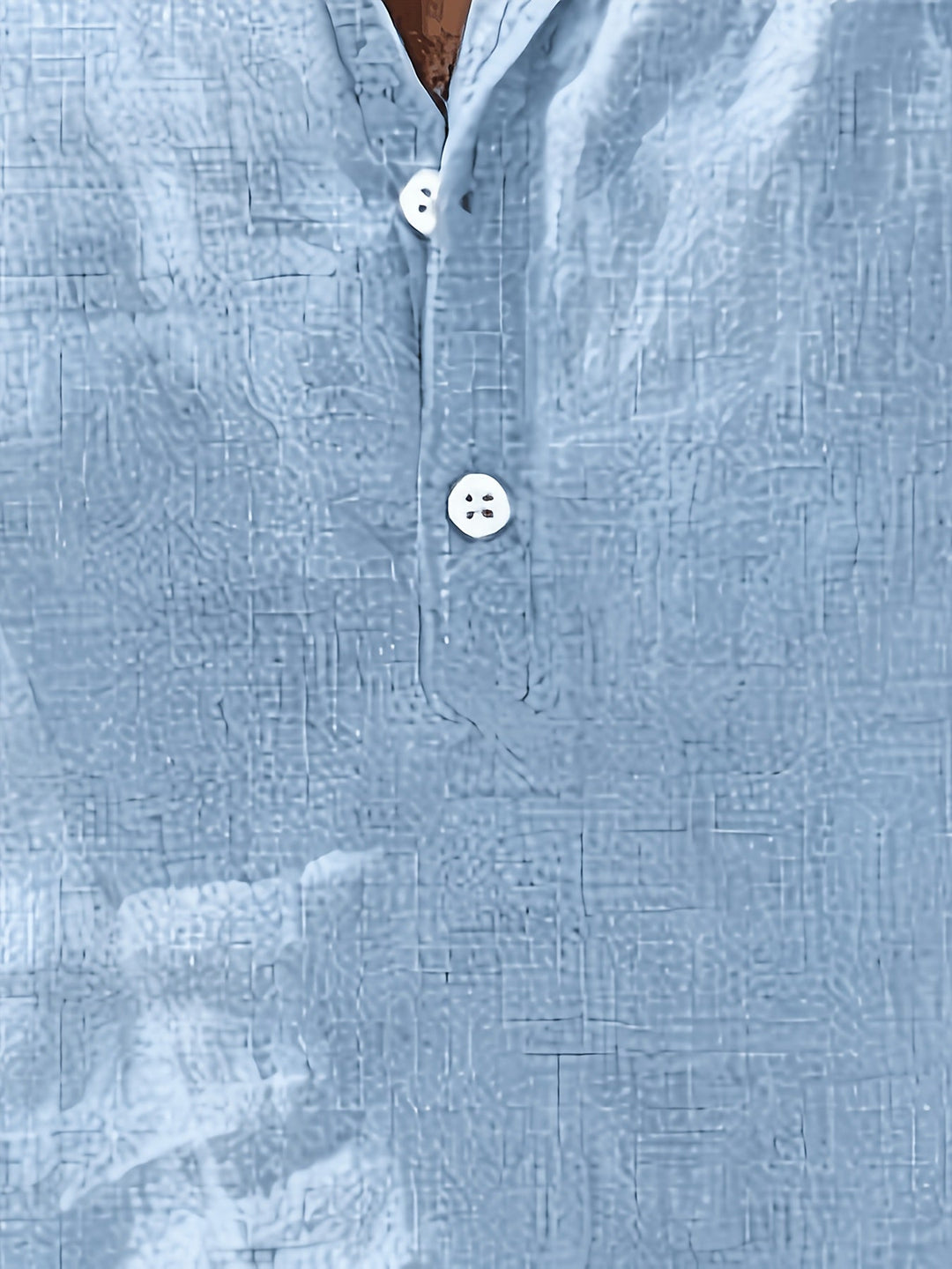 Men's Linen Blend Polo Shirt