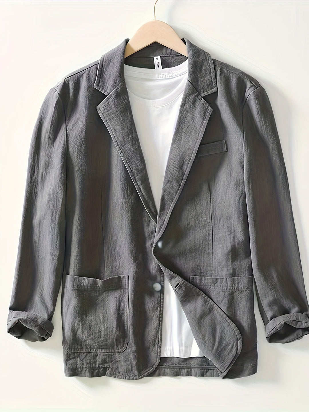 Men's Lapel Cotton Jacket