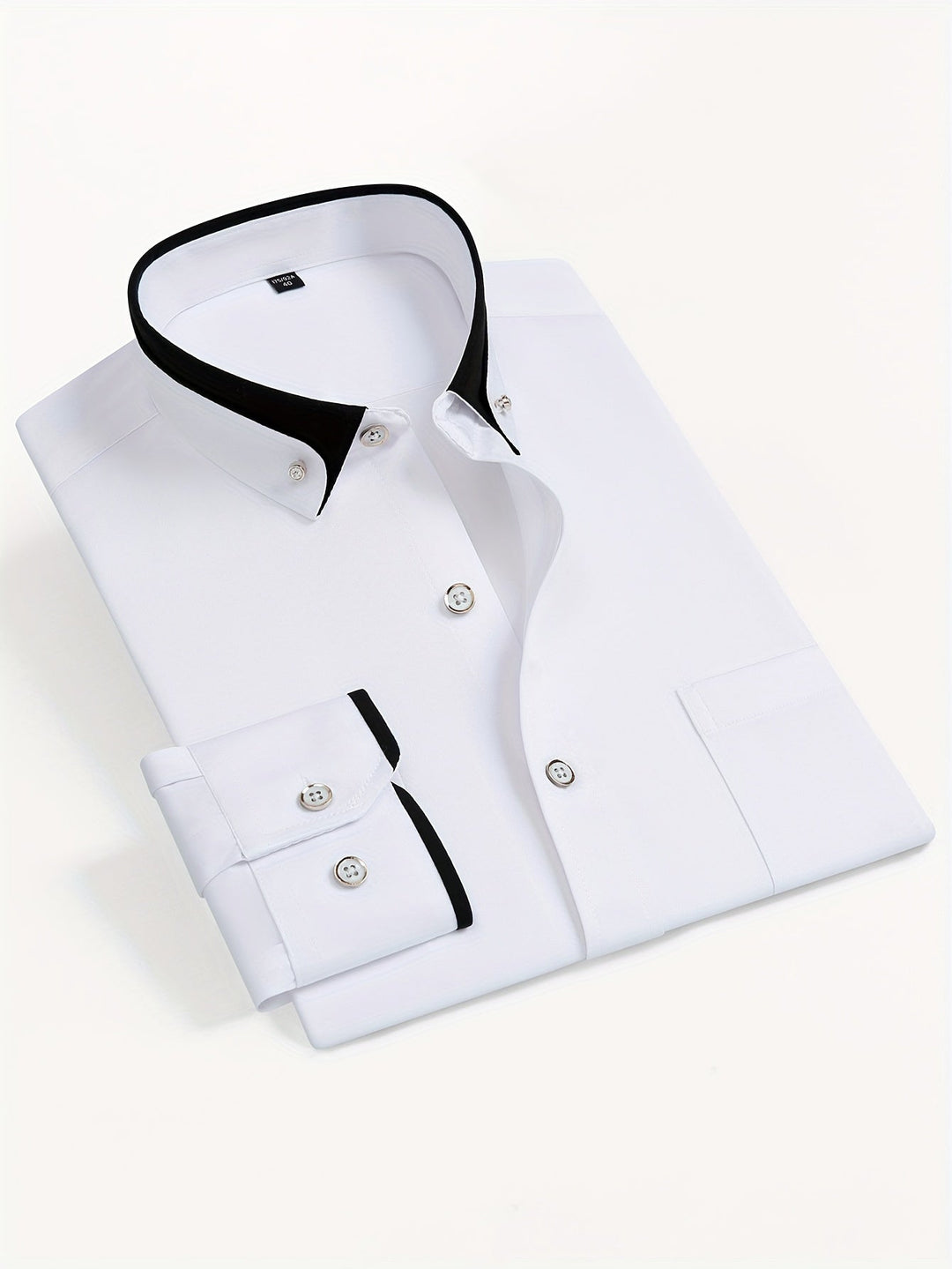 Men's Contrast Collar Shirt