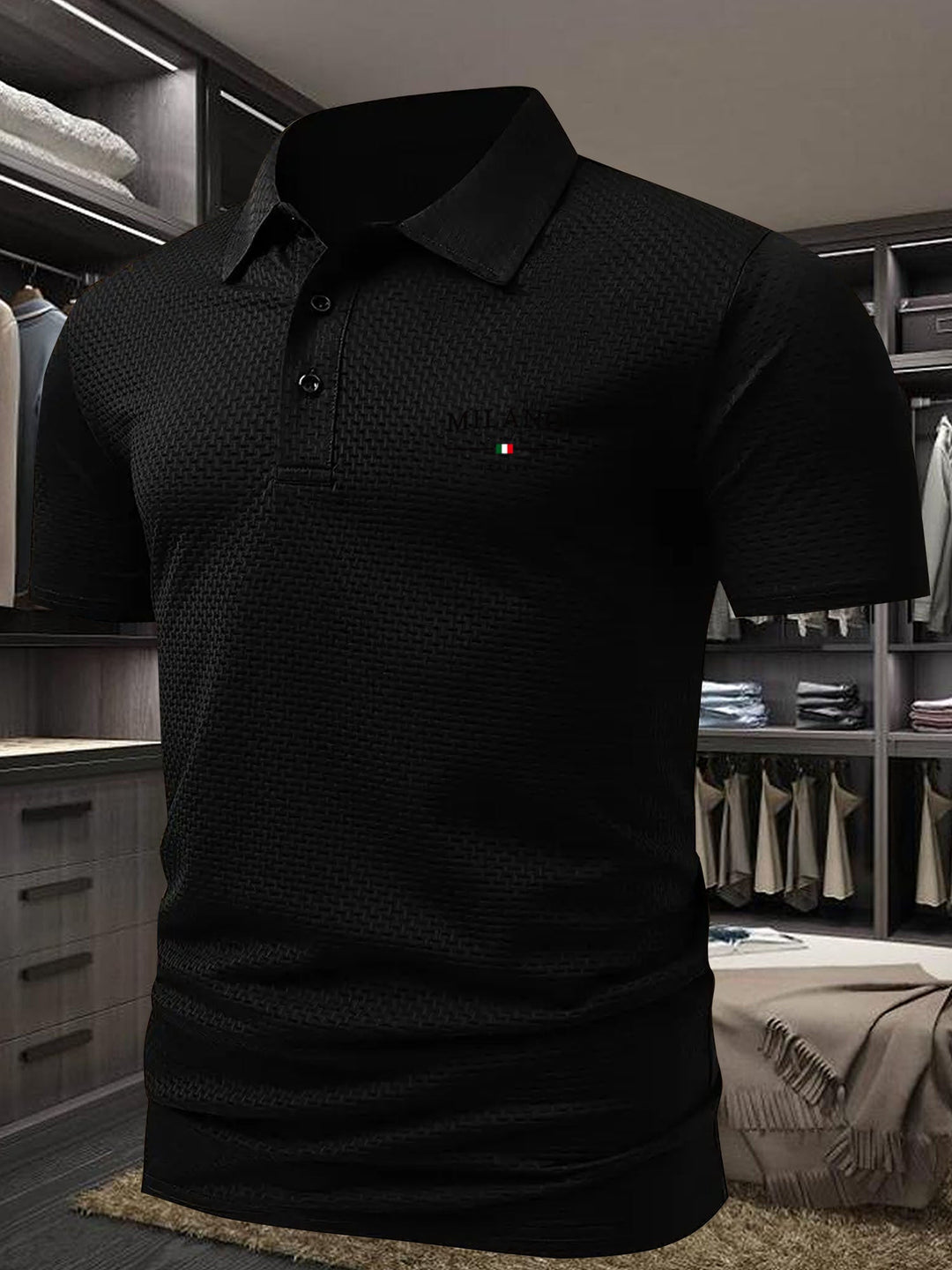 Men's Geometric Print Shirt