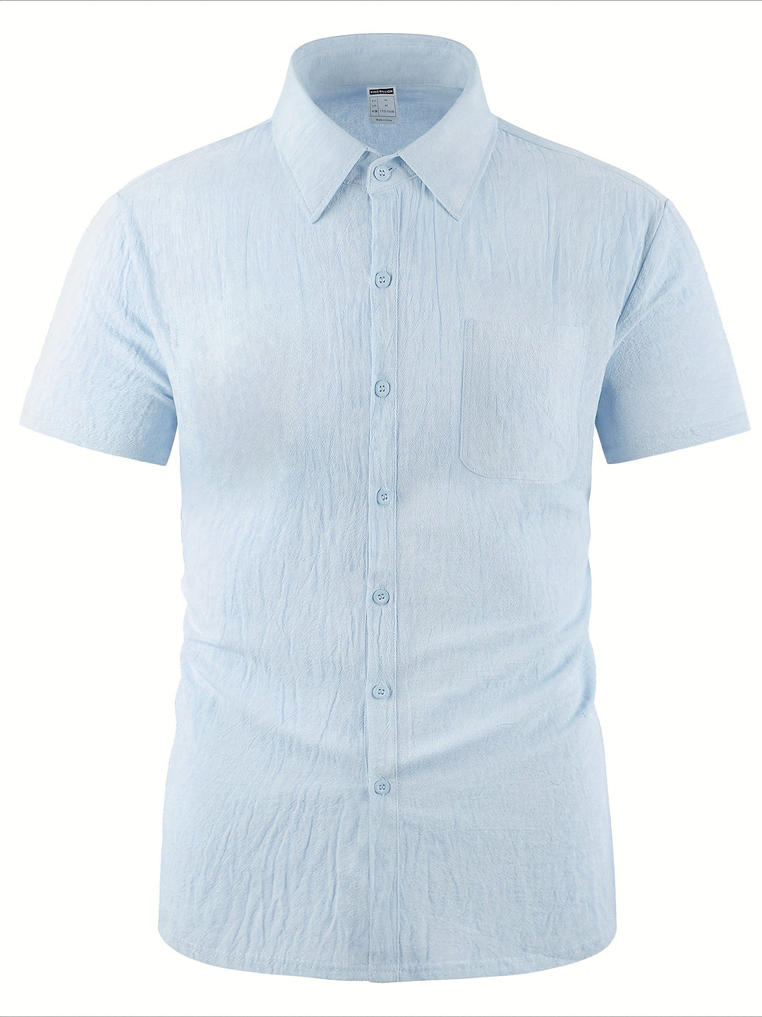 Men's Lapel Linen Shirt