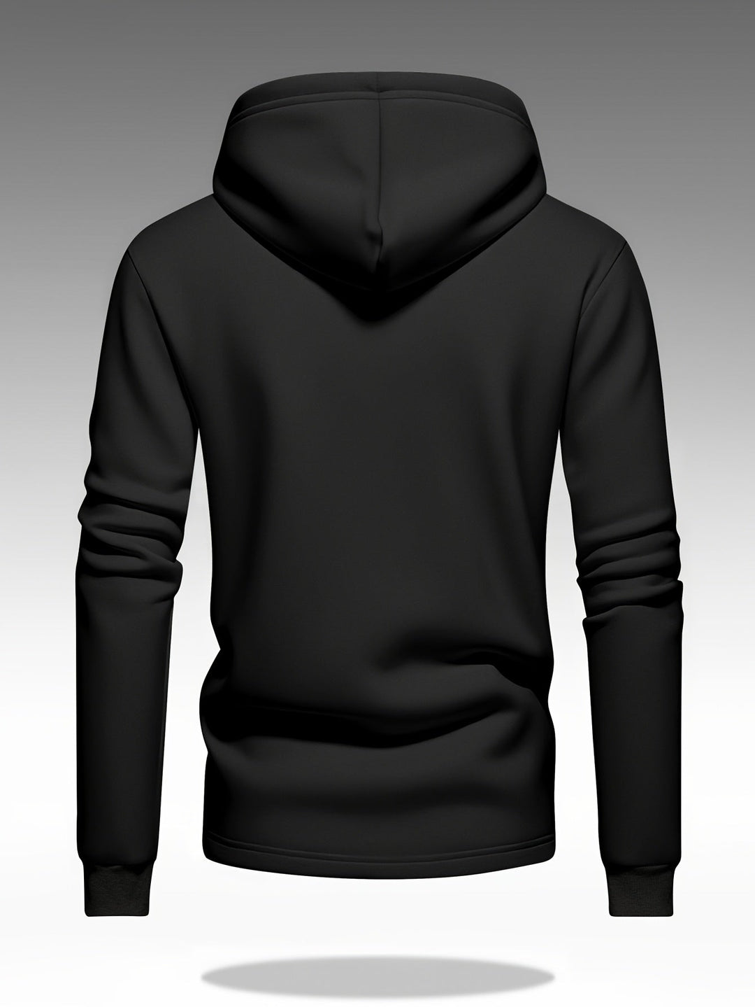 Men's Solid Knit Hoodie