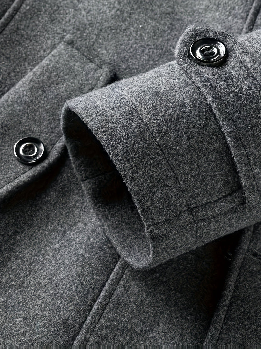 Men's Wool Blend Tweed Jacket