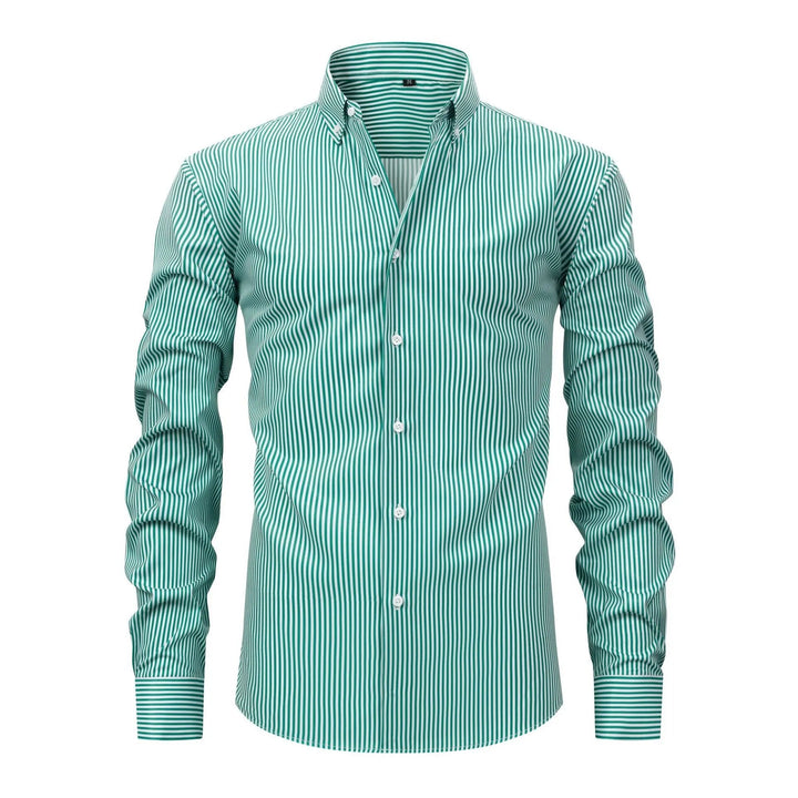 Men's Striped Stretch Shirt