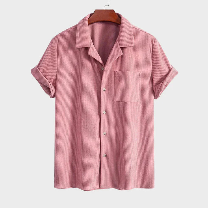 Men's Short Sleeve Cuban Shirt