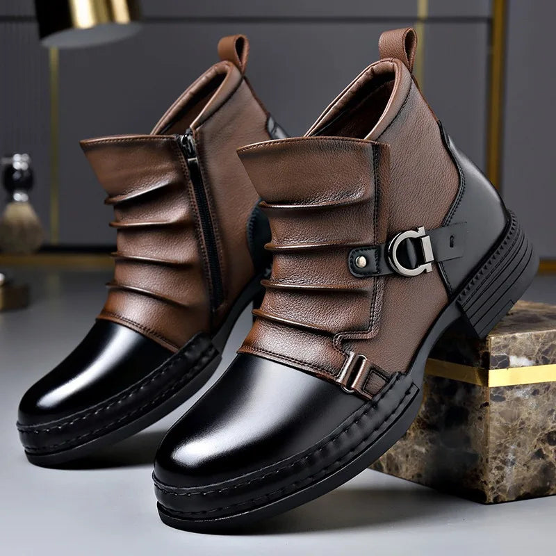 Men's Buckle Boots