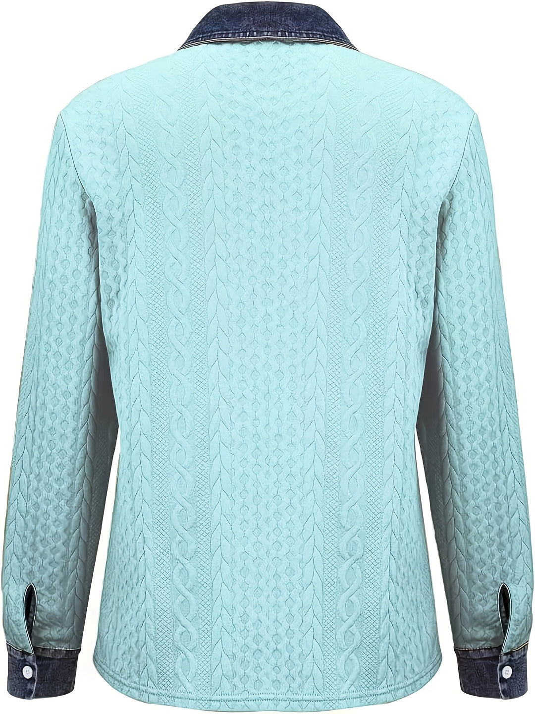 Greta | Textured Button-Up Shirt
