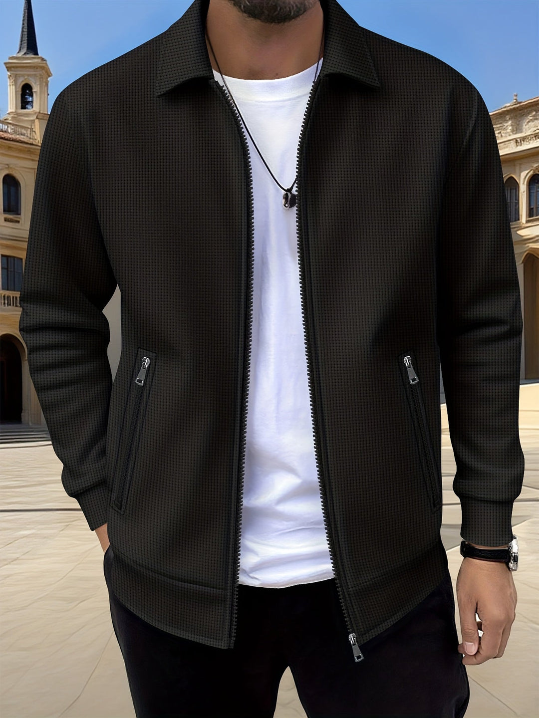 Men's Zipper Sports Jacket