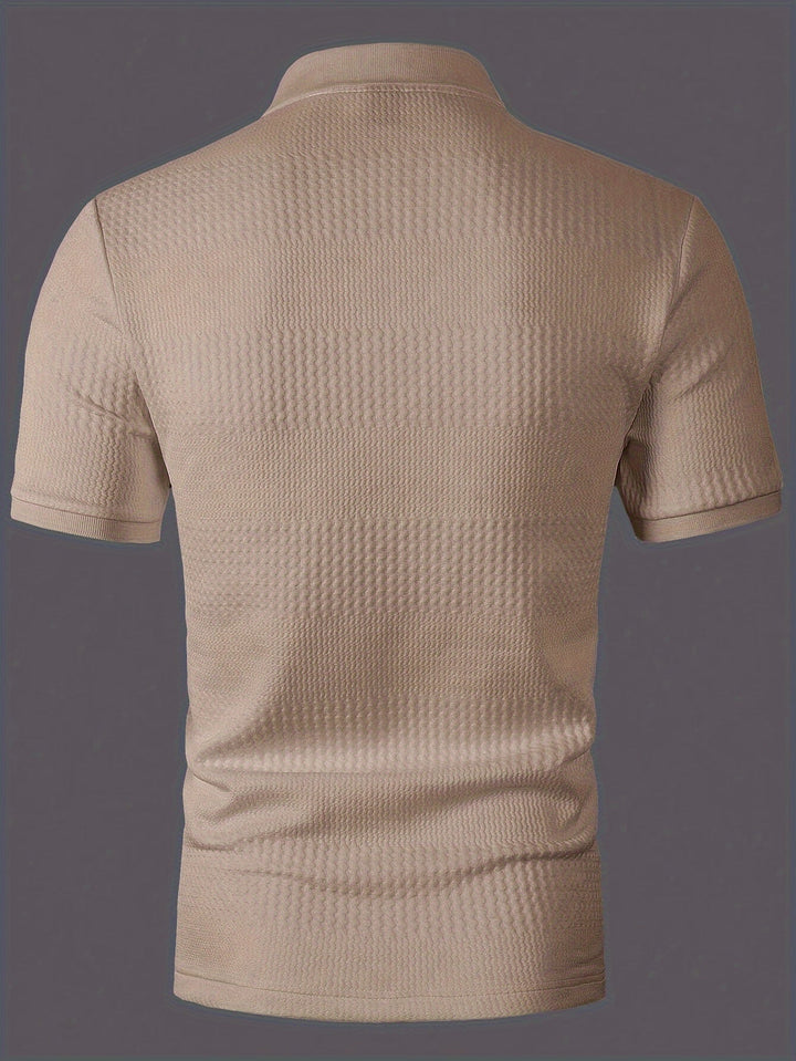 Men's Stretch Knit Polo Shirt