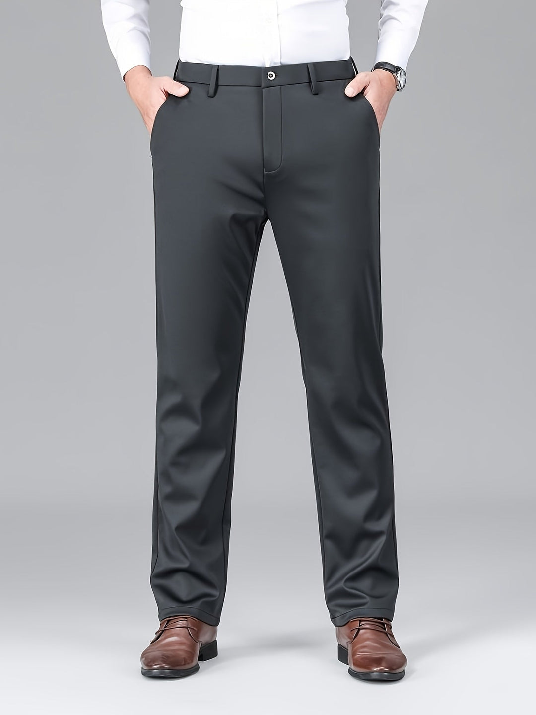 Men's Embroidered Stretch Pants