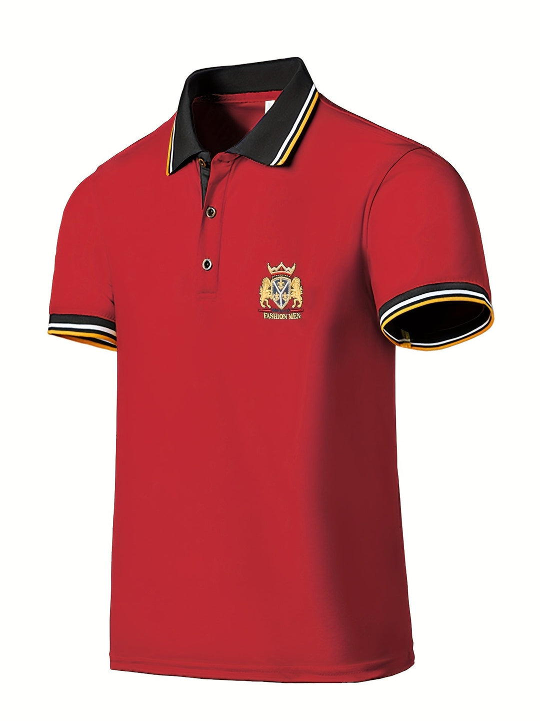 Men's Embroidered Knit Shirt