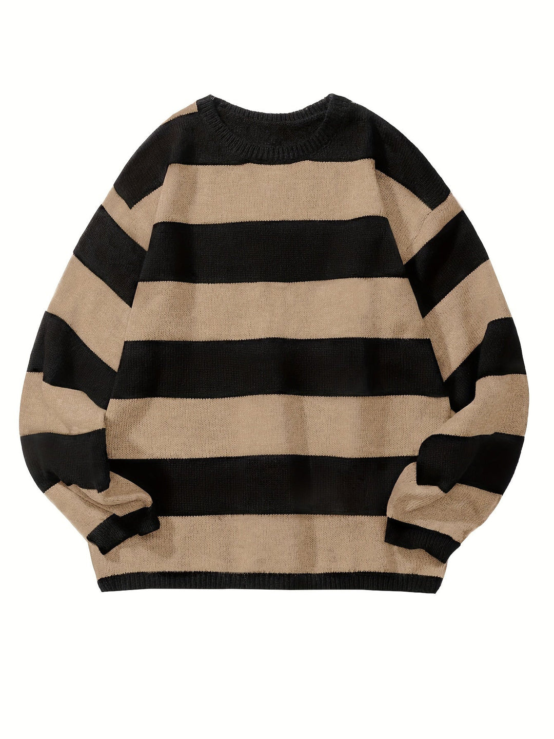 Men's Striped Knit PUllover