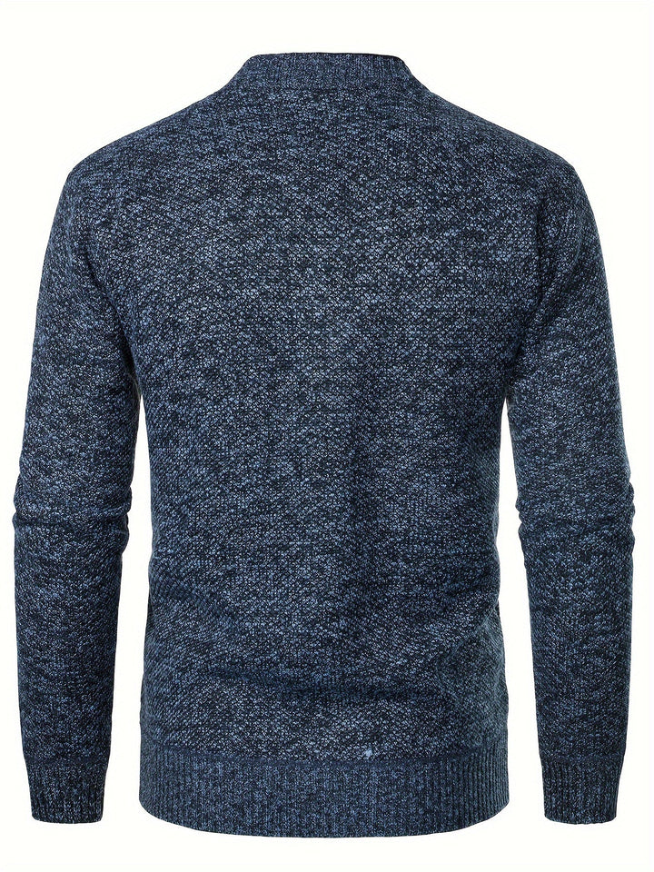 Men's V-Neck Knit Cardigan