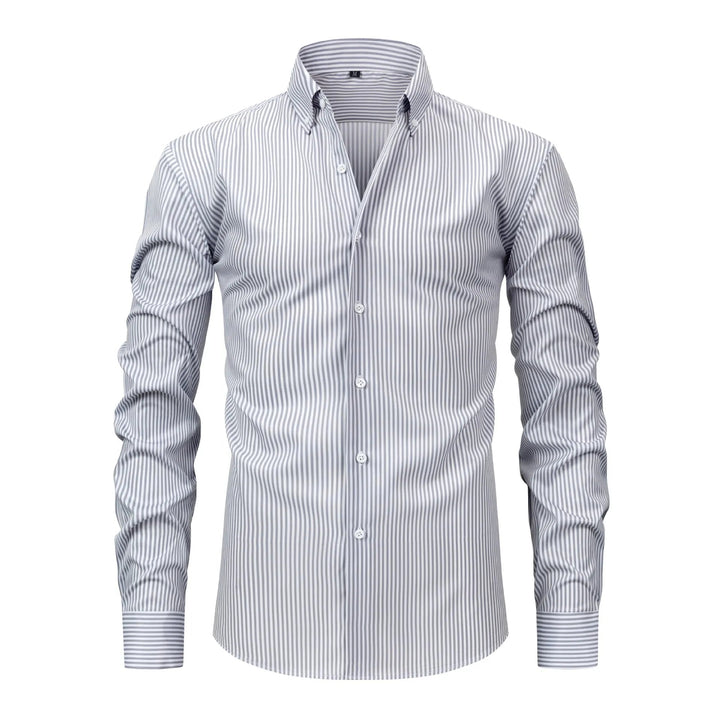 Men's Striped Stretch Shirt