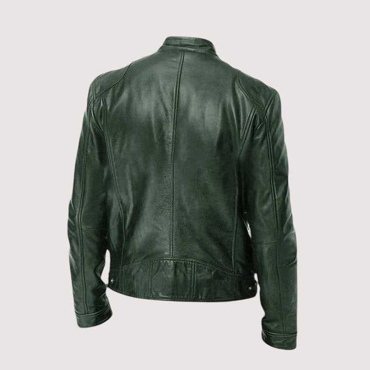 Men's Faux Leather Jacket