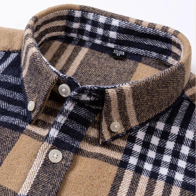 Men's Brushed Flannel Shirt