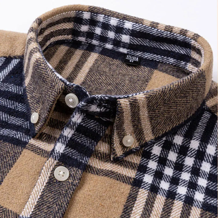 Men's Brushed Flannel Shirt
