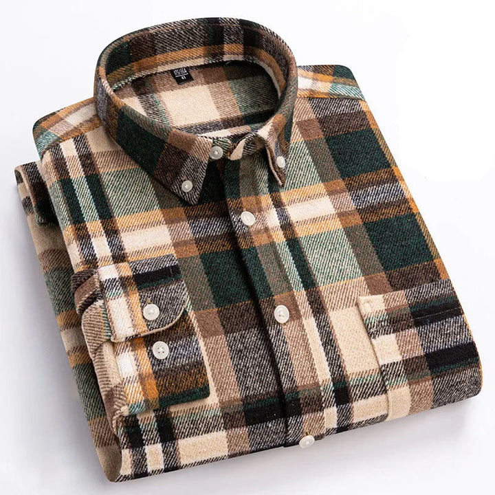 Men's Brushed Flannel Shirt